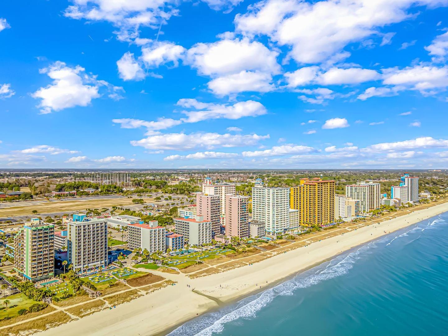 5Th Floor Direct Oceanfront Double Suite Sleeps 6 Meridian Plaza 503 Миртъл Бийч Екстериор снимка