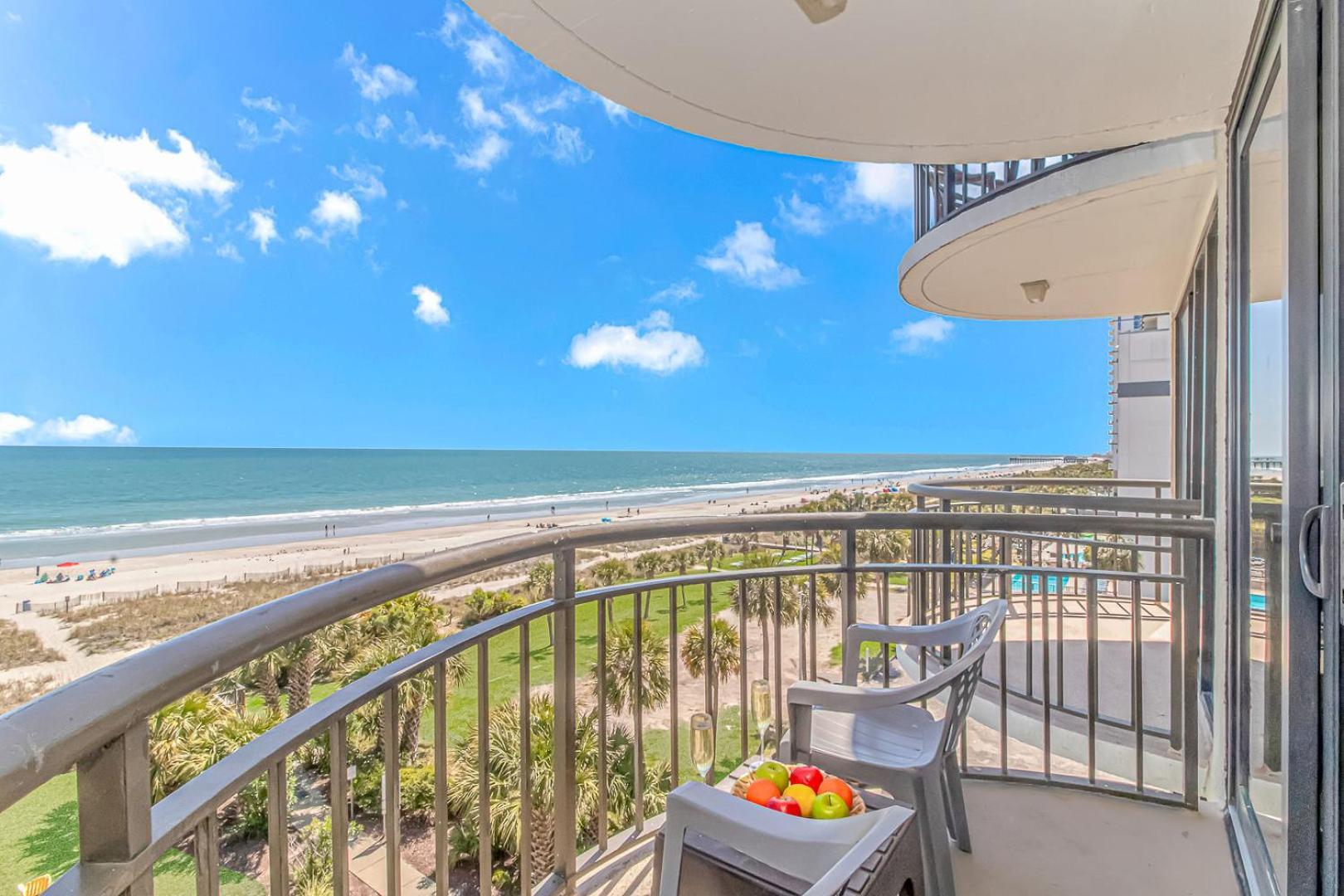 5Th Floor Direct Oceanfront Double Suite Sleeps 6 Meridian Plaza 503 Миртъл Бийч Екстериор снимка