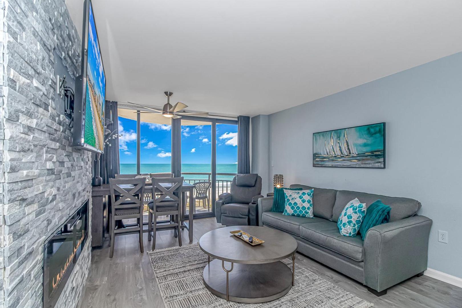5Th Floor Direct Oceanfront Double Suite Sleeps 6 Meridian Plaza 503 Миртъл Бийч Екстериор снимка