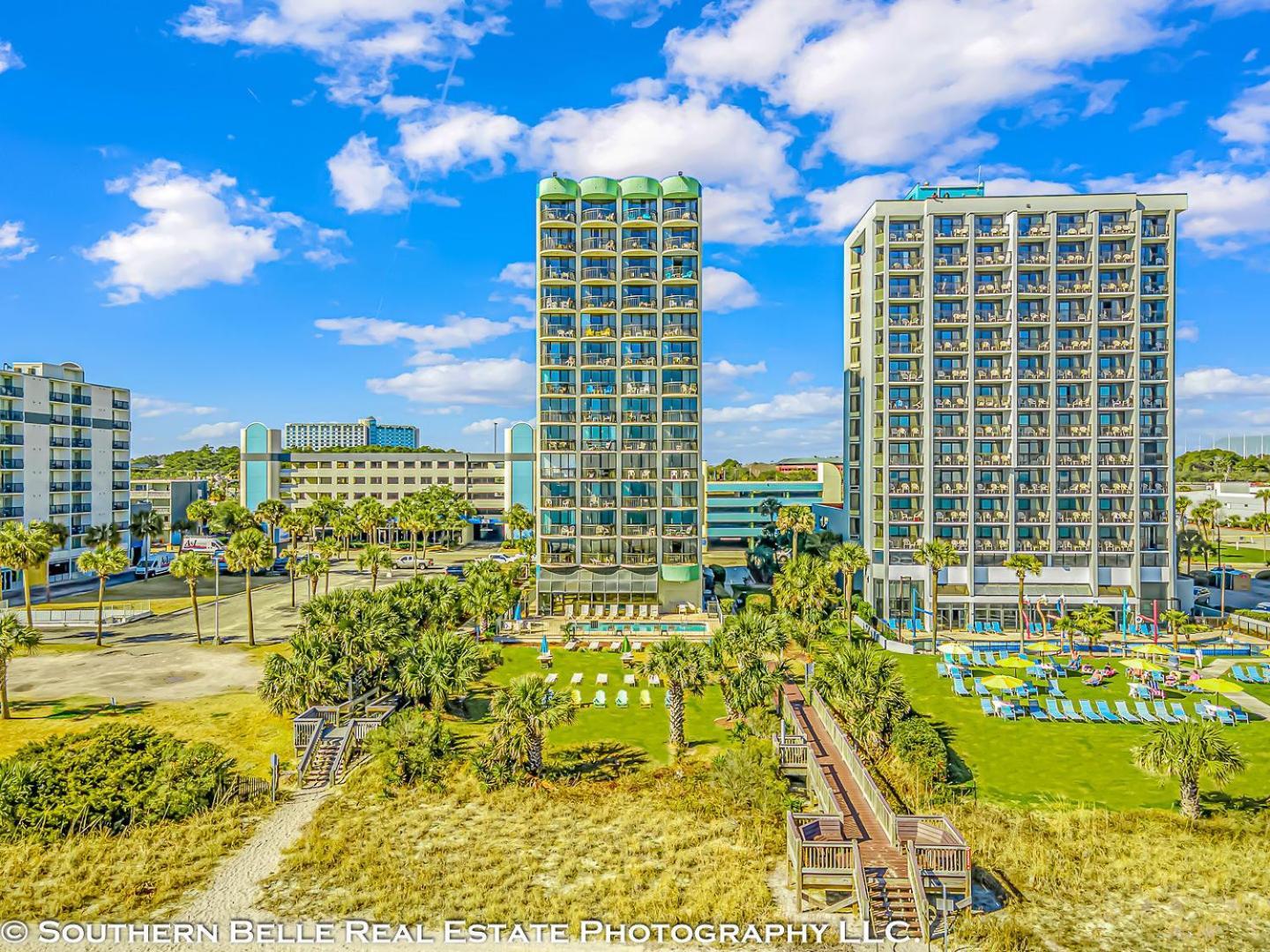 5Th Floor Direct Oceanfront Double Suite Sleeps 6 Meridian Plaza 503 Миртъл Бийч Екстериор снимка
