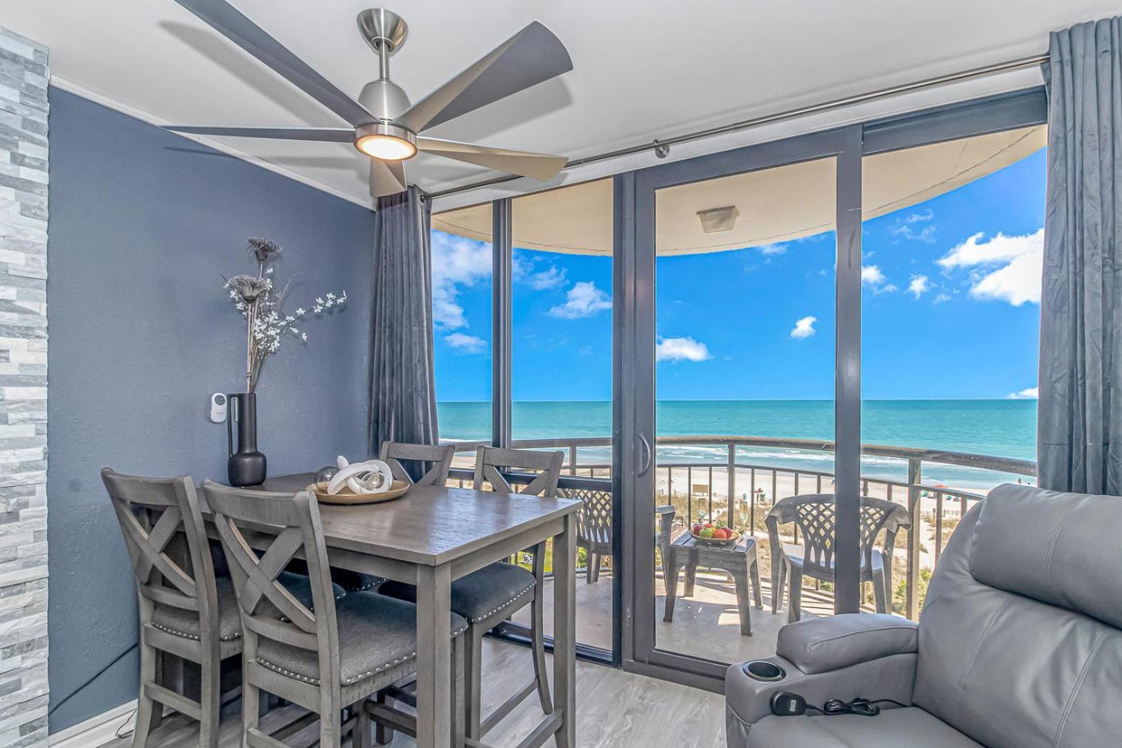 5Th Floor Direct Oceanfront Double Suite Sleeps 6 Meridian Plaza 503 Миртъл Бийч Екстериор снимка