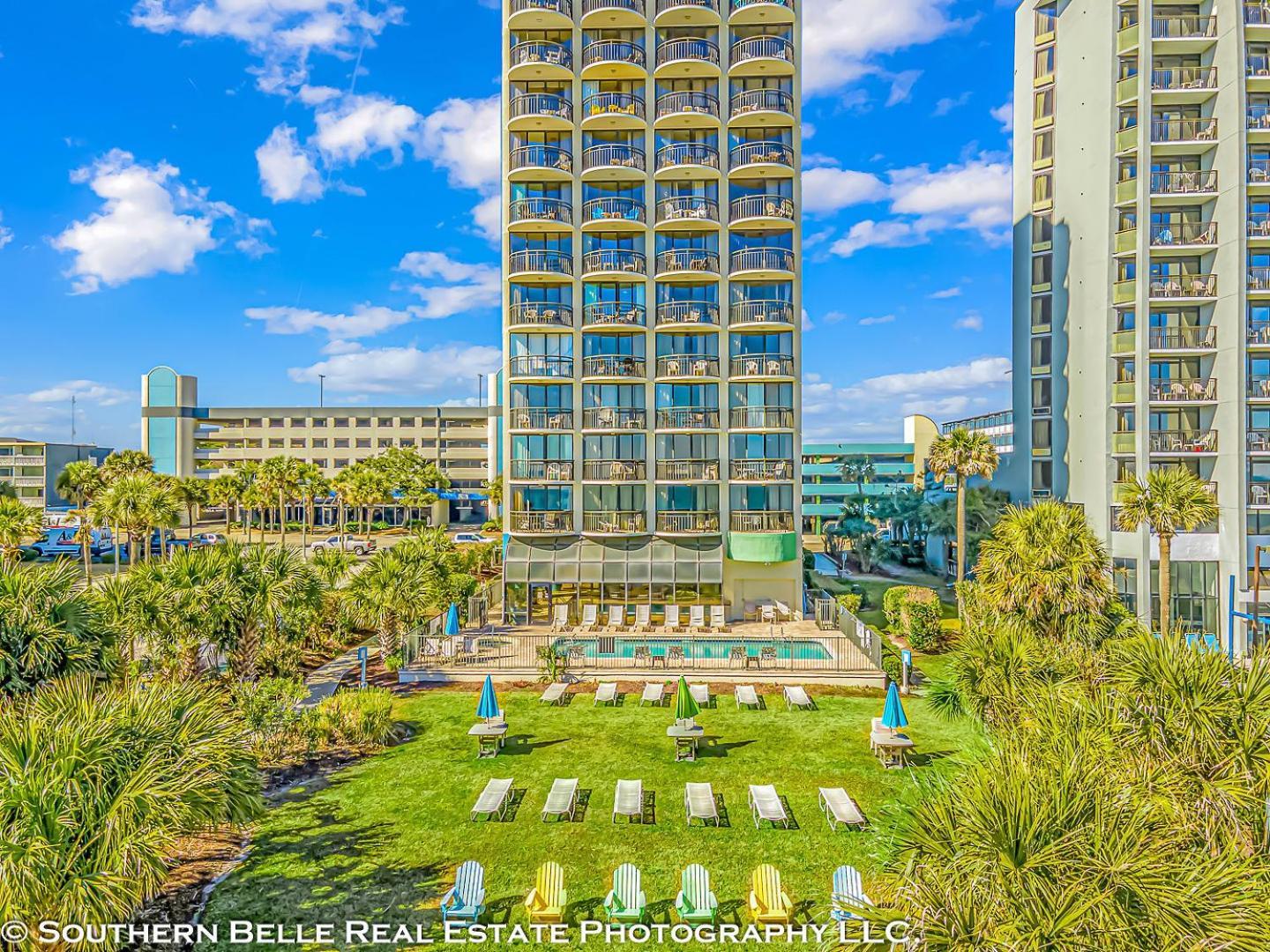 5Th Floor Direct Oceanfront Double Suite Sleeps 6 Meridian Plaza 503 Миртъл Бийч Екстериор снимка