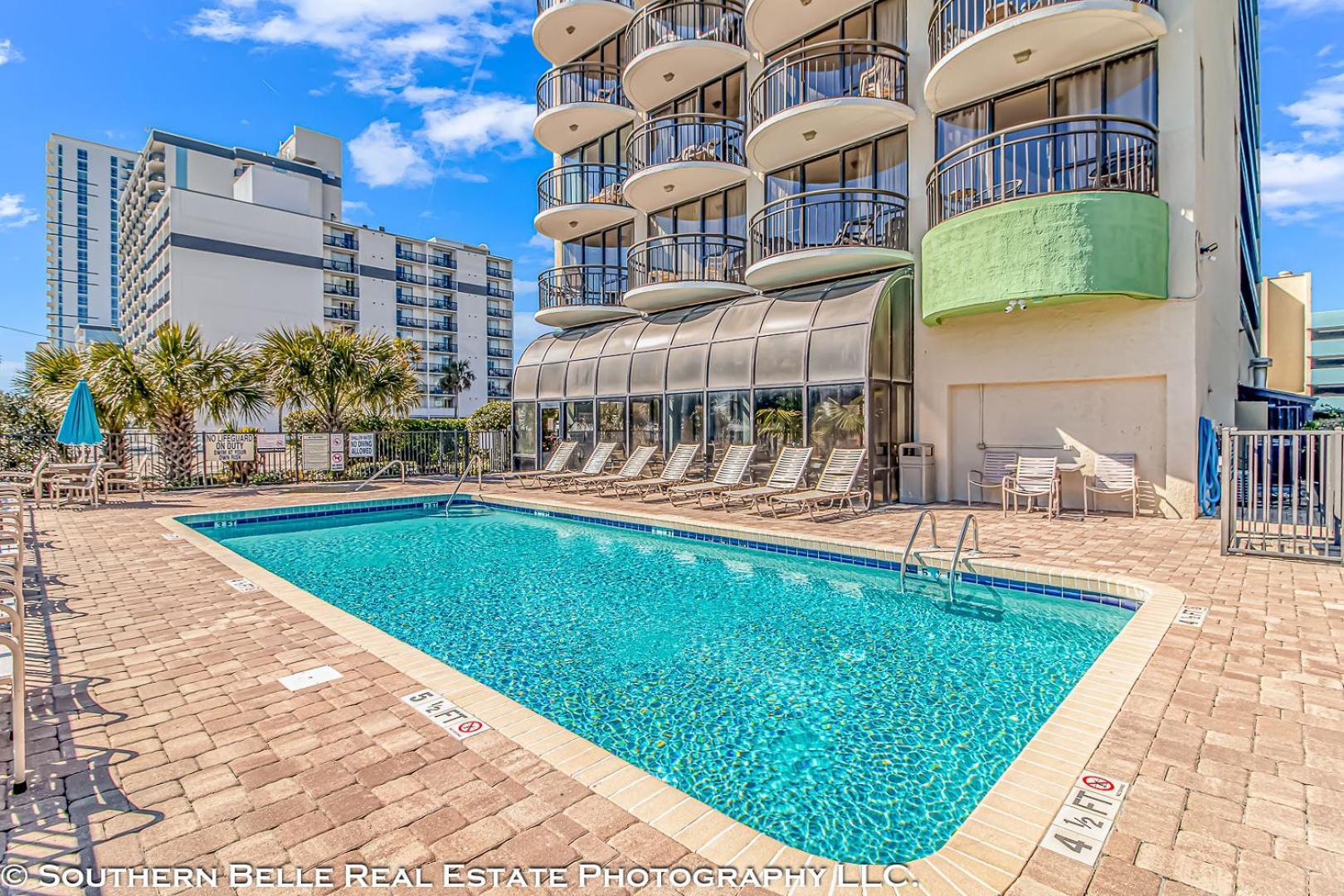 5Th Floor Direct Oceanfront Double Suite Sleeps 6 Meridian Plaza 503 Миртъл Бийч Екстериор снимка
