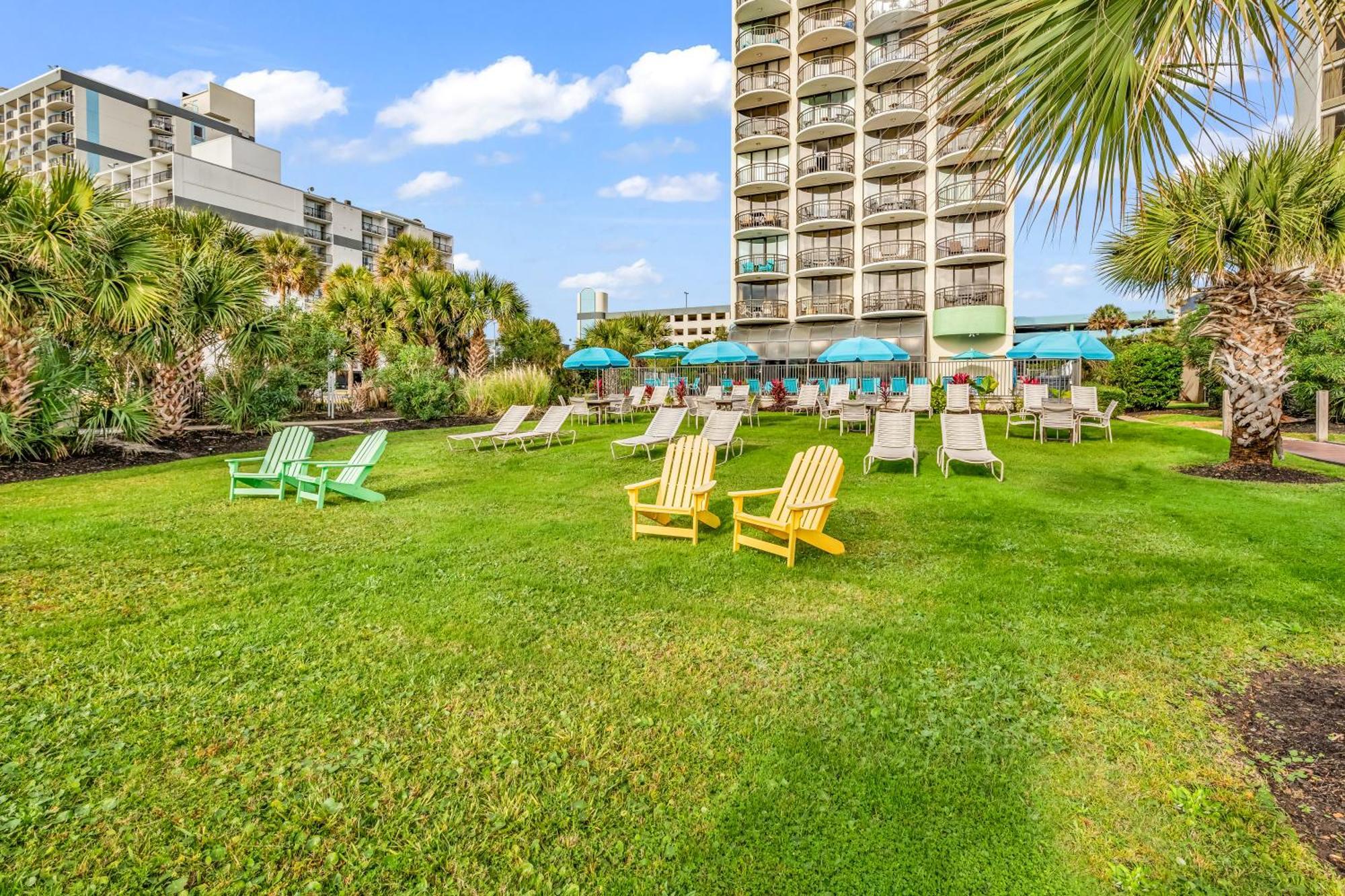 5Th Floor Direct Oceanfront Double Suite Sleeps 6 Meridian Plaza 503 Миртъл Бийч Екстериор снимка