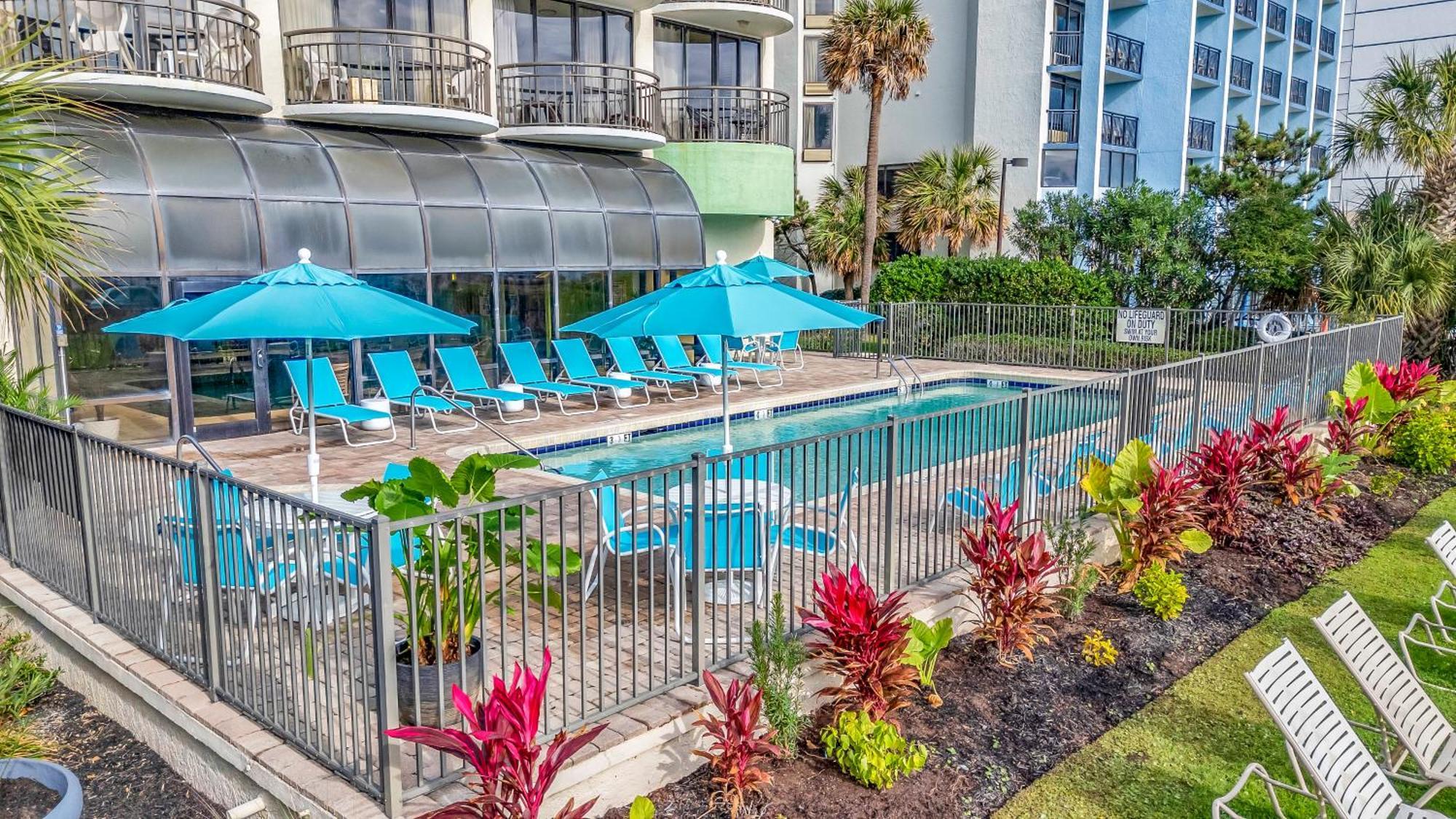 5Th Floor Direct Oceanfront Double Suite Sleeps 6 Meridian Plaza 503 Миртъл Бийч Екстериор снимка