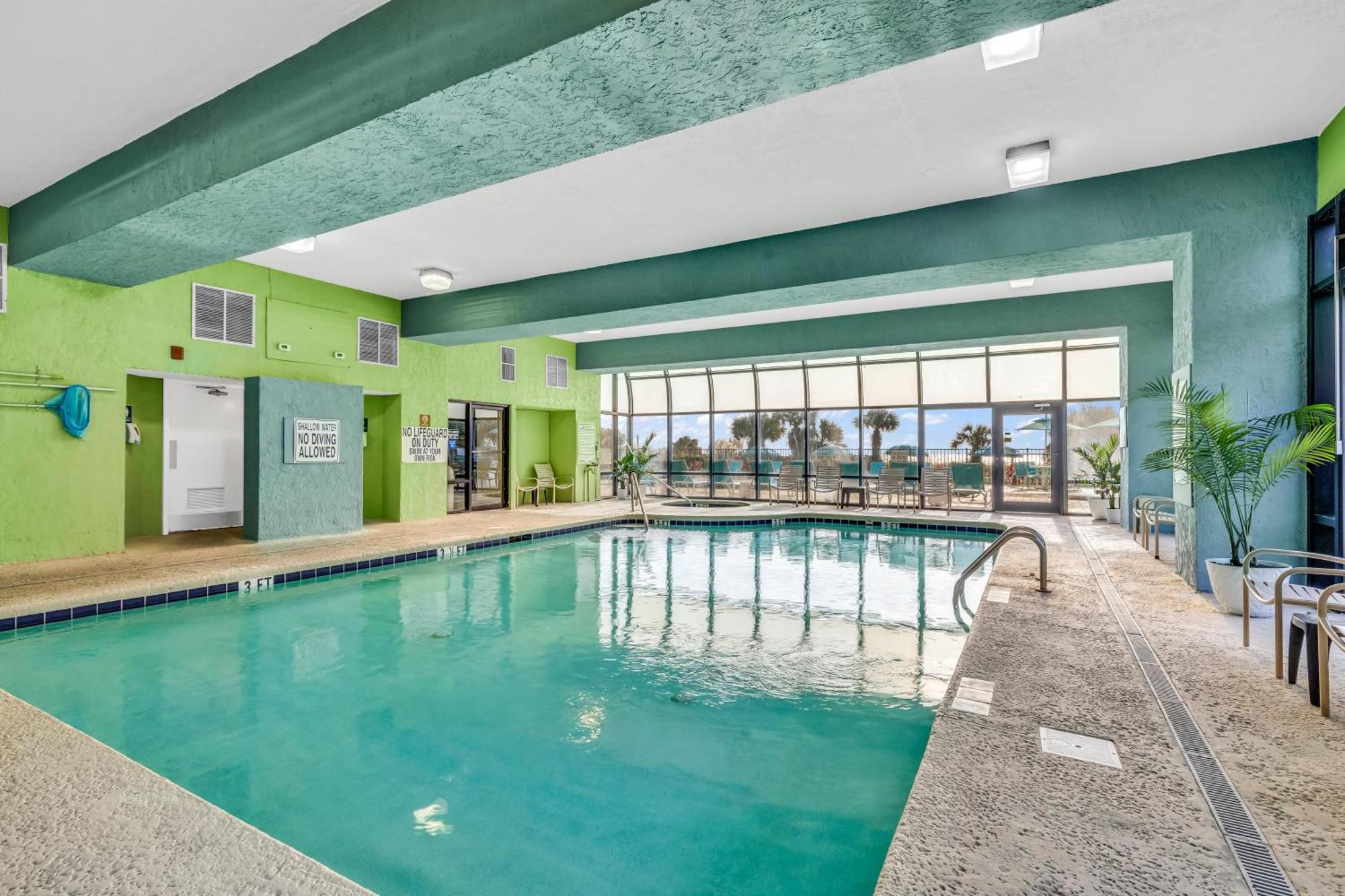 5Th Floor Direct Oceanfront Double Suite Sleeps 6 Meridian Plaza 503 Миртъл Бийч Екстериор снимка